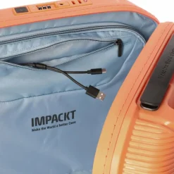 IMPACKT Hartgepäck Kabinengepäck|4-Rollen Kabinentrolleys<IP1 4 Rollen Kabinentrolley 55 cm garden apricot
