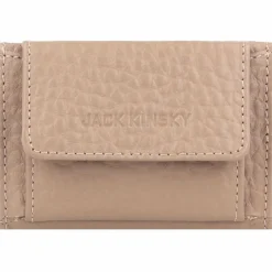 Discount Jack Kinsky Albany Geldbörse RFID Leder 9,5 cm taupe