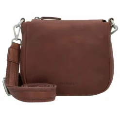 New Jack Kinsky Aruba 3 Umhängetasche Leder 20 cm braun