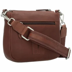 New Jack Kinsky Aruba 3 Umhängetasche Leder 20 cm braun