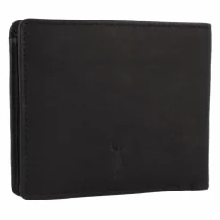 Discount Jack Kinsky Aruba Geldbörse RFID Schutz Leder 12 cm schwarz