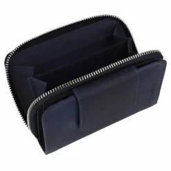 Jack Kinsky Damengeldbörsen Querformat<Aruba Geldbörse Leder 14 cm blau