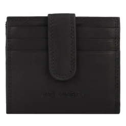 Jack Kinsky Herrengeldbörsen Querformat<Aruba Geldbörse RFID Schutz Leder 10 cm schwarz