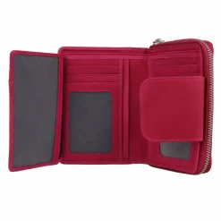 Jack Kinsky Damengeldbörsen Querformat<Aruba Geldbörse Leder 14 cm pink