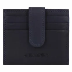 New Jack Kinsky Aruba Geldbörse RFID Schutz Leder 10 cm blau