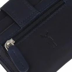 New Jack Kinsky Aruba Geldbörse RFID Schutz Leder 10 cm blau