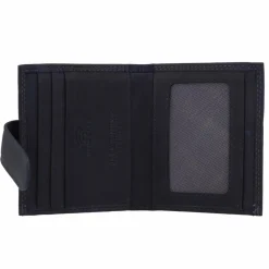 New Jack Kinsky Aruba Geldbörse RFID Schutz Leder 10 cm blau