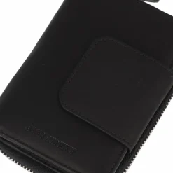 Outlet Jack Kinsky Aruba Geldbörse Leder 14 cm schwarz