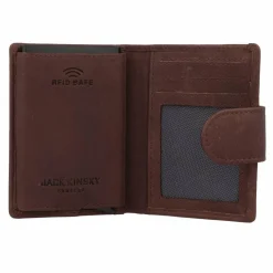 Herren Jack Kinsky Aruba Geldbörse RFID Schutz Leder 7.5 cm
