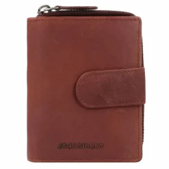 New Jack Kinsky Aruba Geldbörse Leder 10 cm braun