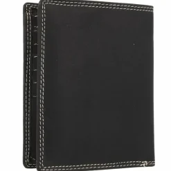 Jack Kinsky Herrengeldbörsen Hochformat<Baltimore 100 Geldbörse Leder 11 cm anthrazit