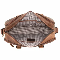 Jack Kinsky Aktentaschen<Baltimore 7 Aktentasche Leder 39 cm cognac