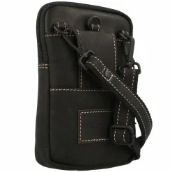 Jack Kinsky Handytaschen<Baltimore 10 Handytasche Leder 12 cm anthrazit
