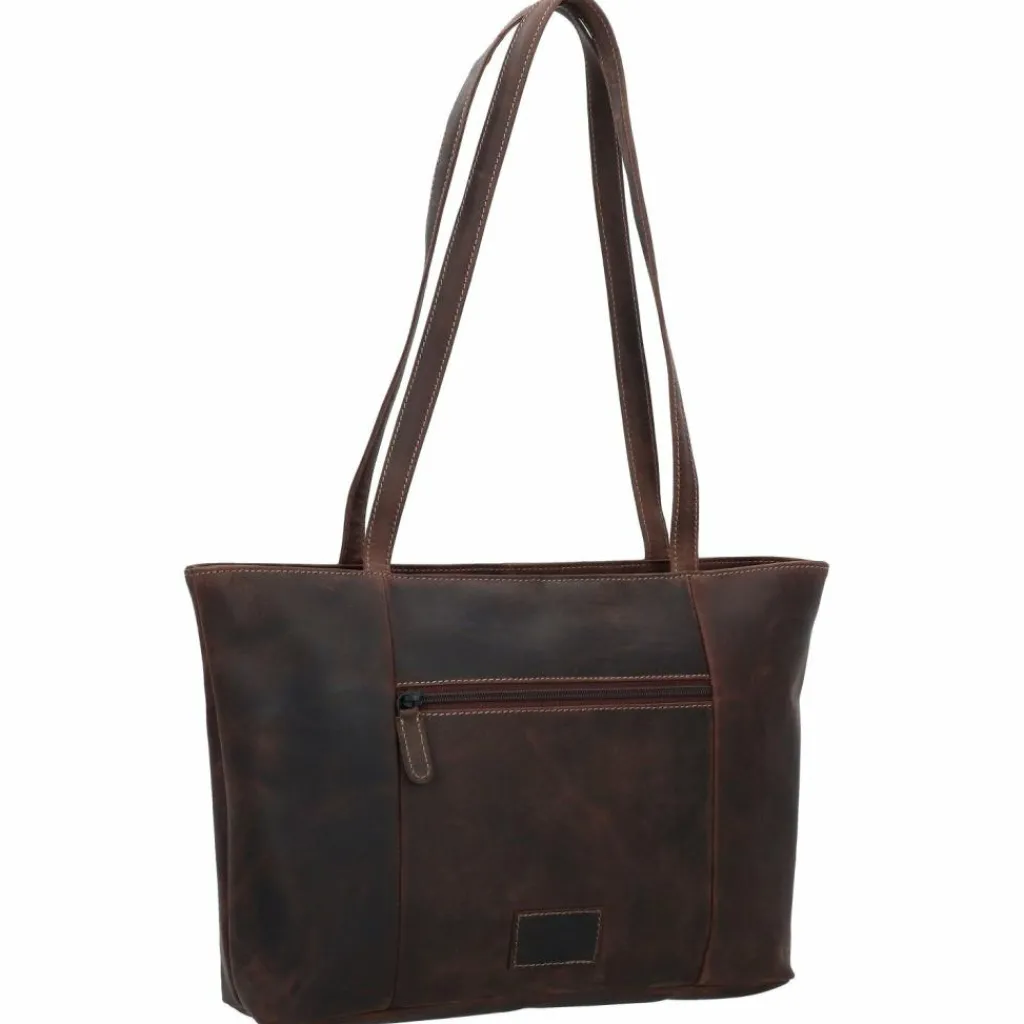 Jack Kinsky Baltimore 18 Schultertasche Leder 34 cm