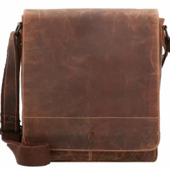 Clearance Jack Kinsky Baltimore 4 Umhängetasche Leder 28 cm cognac