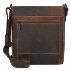 Sale Jack Kinsky Baltimore 30 Umhängetasche Leder 30 cm cognac