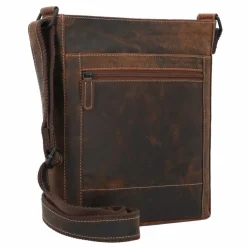 Sale Jack Kinsky Baltimore 30 Umhängetasche Leder 30 cm cognac