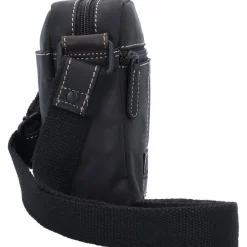 New Jack Kinsky Baltimore 1 Umhängetasche Leder 14 cm anthrazit