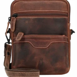 Jack Kinsky Umhängetaschen<Baltimore 11 Umhängetasche Leder 16 cm cognac