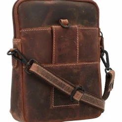 Jack Kinsky Umhängetaschen<Baltimore 11 Umhängetasche Leder 16 cm cognac