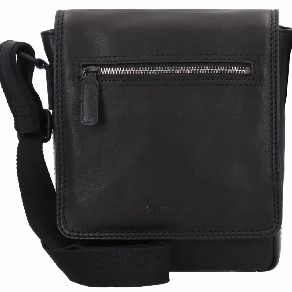 Jack Kinsky Brisbane 3 Umhängetasche Leder 20 cm