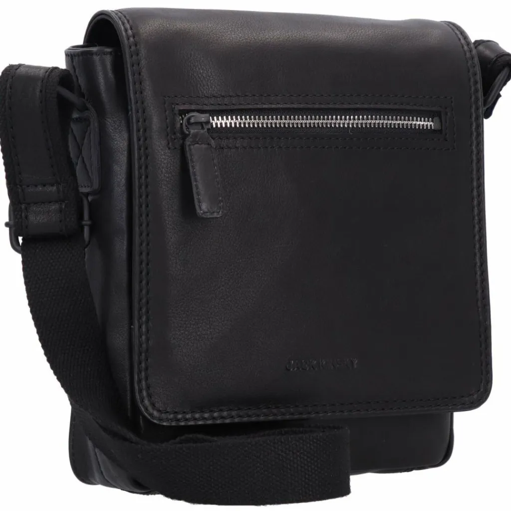 Jack Kinsky Brisbane 3 Umhängetasche Leder 20 cm