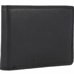 Jack Kinsky Herrengeldbörsen Querformat<Brisbane Geldbörse RFID Schutz Leder 13 cm schwarz
