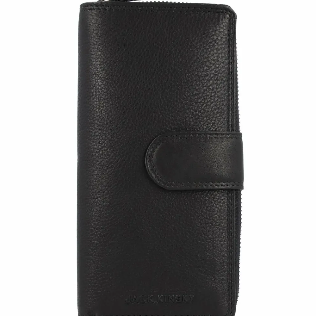 Damen Jack Kinsky Brisbane Geldbörse RFID Leder 9,5 cm