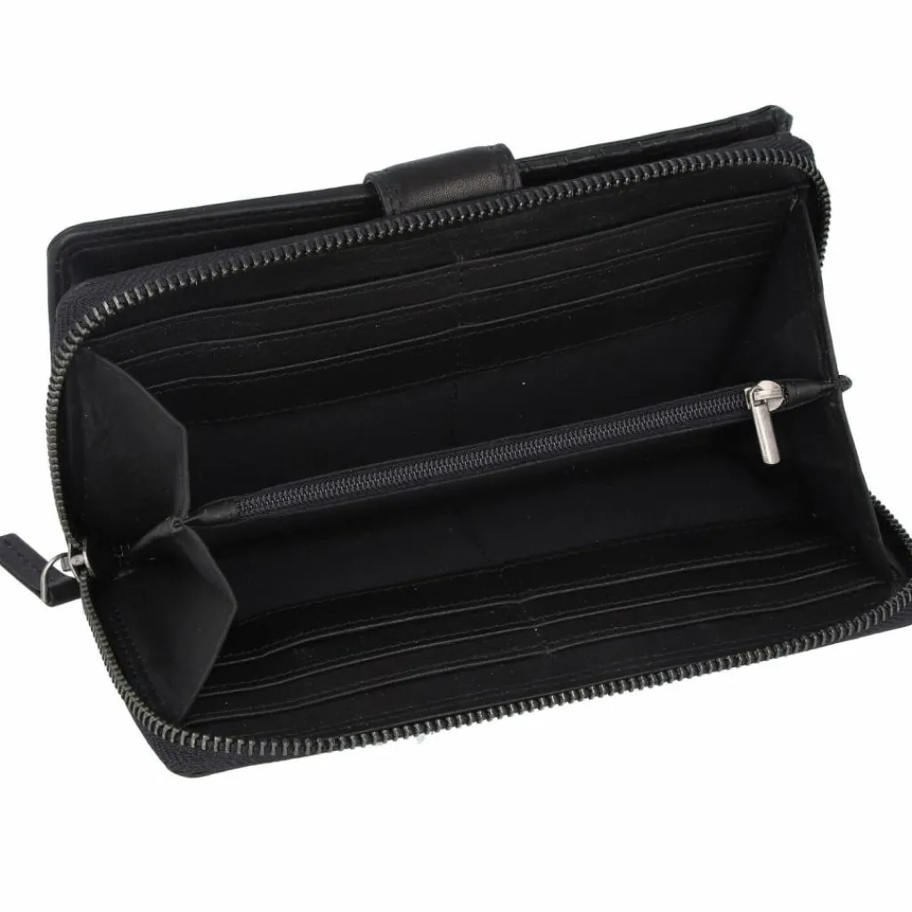 Damen Jack Kinsky Brisbane Geldbörse RFID Leder 9,5 cm