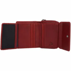 New Jack Kinsky Geldbörse RFID Schutz Leder 11 cm rot