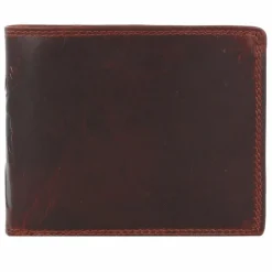 Outlet Jack Kinsky Monterey Geldbörse RFID Schutz Leder 12.5 cm cognac