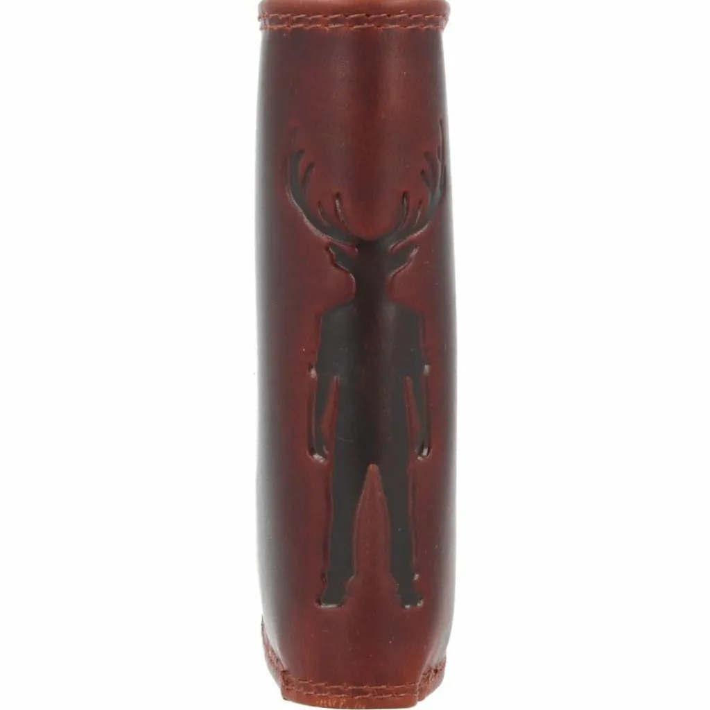 Jack Kinsky Herrengeldbörsen Querformat<Monterey Geldbörse RFID Schutz Leder 13 cm cognac