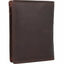 Clearance Jack Kinsky Monterey Geldbörse RFID Schutz Leder 9.5 cm mokka