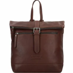 Sale Jack Kinsky Montreal City Rucksack Leder 29 cm mokka