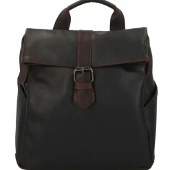 Outlet Jack Kinsky Montreal City Rucksack Leder 26 cm braun