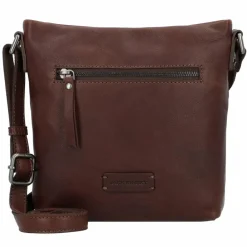 Best Jack Kinsky Montreal Umhängetasche Leder 19 cm mokka