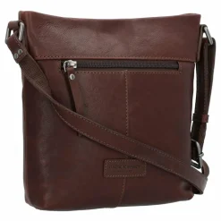 Best Jack Kinsky Montreal Umhängetasche Leder 19 cm mokka
