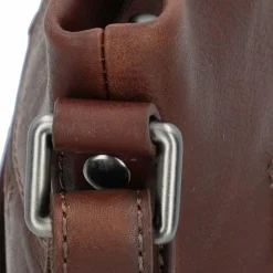 Best Jack Kinsky Montreal Umhängetasche Leder 19 cm mokka