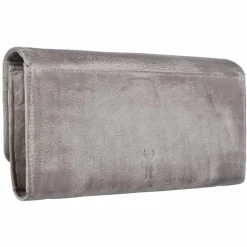 Jack Kinsky Damengeldbörsen Querformat<Nassau 513 Geldbörse Leder 19 cm grau