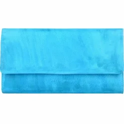 Jack Kinsky Damengeldbörsen Querformat<Nassau 513 Geldbörse Leder 19 cm türkis