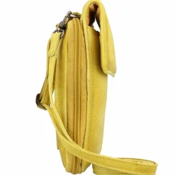Jack Kinsky Handytaschen<Nassau Handytasche RFID Leder 9,5 cm gelb