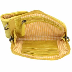 Jack Kinsky Handytaschen<Nassau Handytasche RFID Leder 9,5 cm gelb