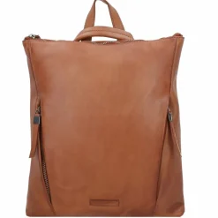 Hot Jack Kinsky Nelson 4 City Rucksack Leder 32 cm cognac