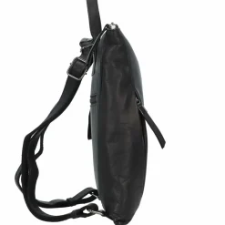 Jack Kinsky Lederrucksäcke|City Rucksäcke<Nelson 4 City Rucksack Leder 32 cm schwarz