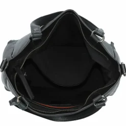 Discount Jack Kinsky Nelson 3 Schultertasche Leder 26 cm schwarz