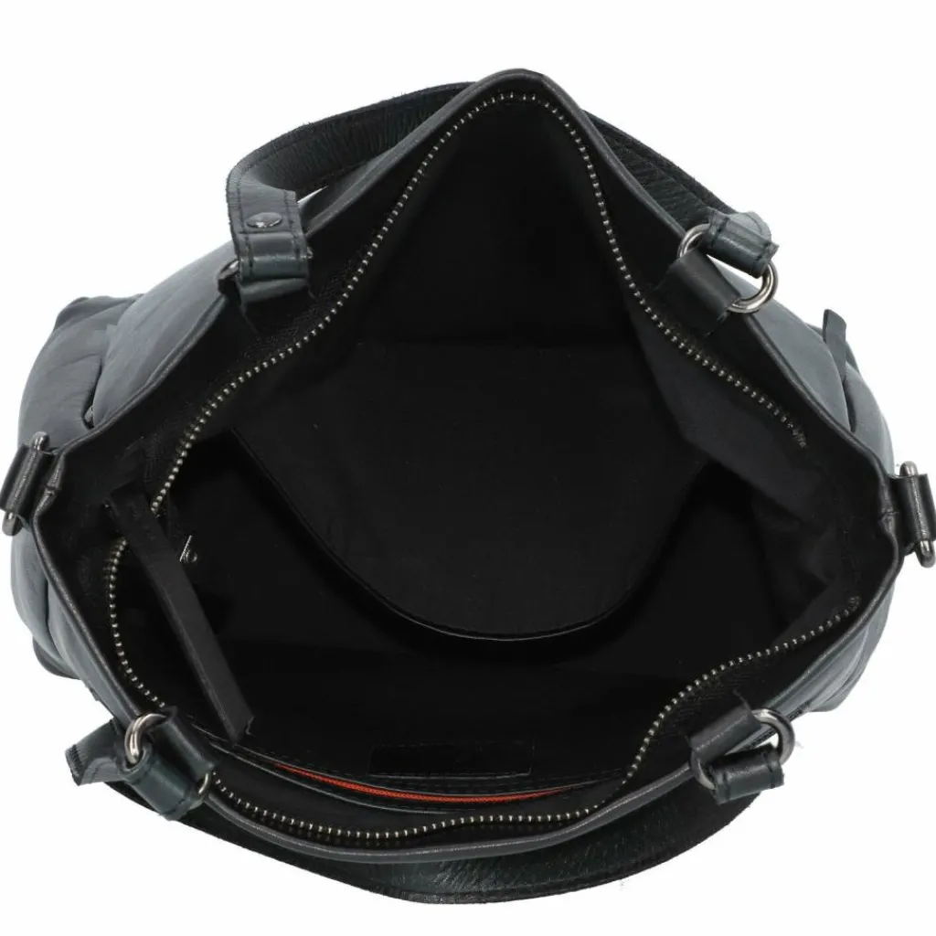 Discount Jack Kinsky Nelson 3 Schultertasche Leder 26 cm schwarz