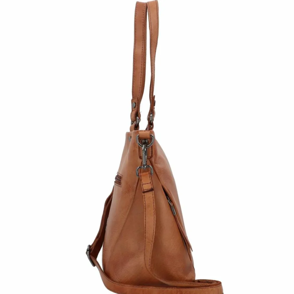 Jack Kinsky Nelson 3 Schultertasche Leder 26 cm