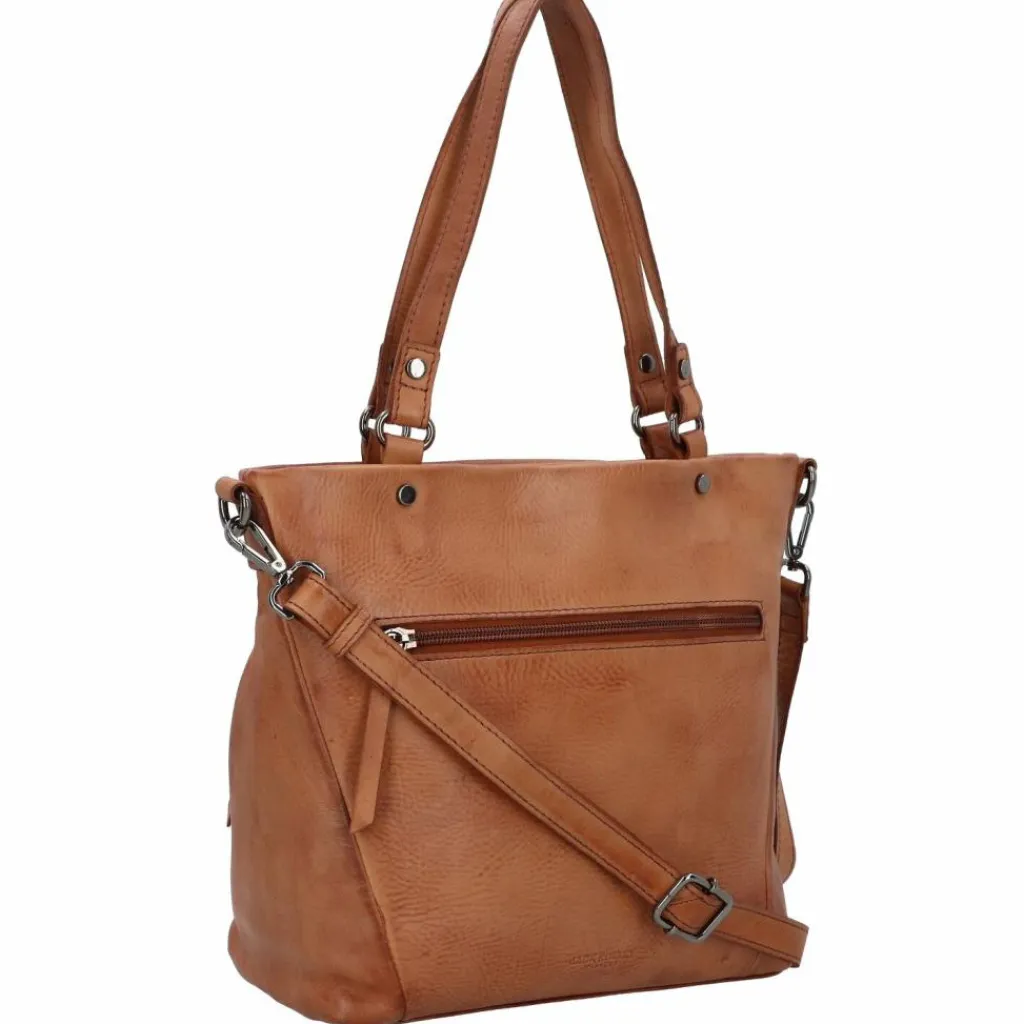 Jack Kinsky Nelson 3 Schultertasche Leder 26 cm