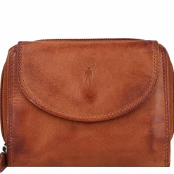 Jack Kinsky Herrengeldbörsen Querformat<Nelson Geldbörse RFID Leder 12,5 cm cognac