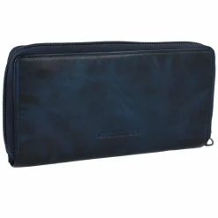 New Jack Kinsky Nelson Geldbörse RFID Leder 18,5 cm marine